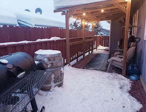 Property grounds - Caribou Flat: No stairs! 2 Baths, Theater, Bar, Firepit, Gazebo
& Yard! (Anchorage)