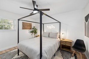 3 多间卧室、WiFi、床单