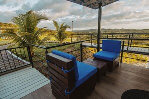 Terrace/patio - Beautiful ocen view property with pool and jacuzzy (Las Salinas)