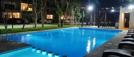 Alberca al aire libre