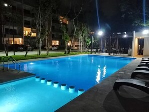 Alberca al aire libre 
