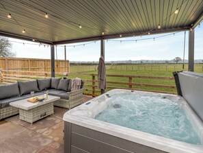 Baignoire à remous extérieure