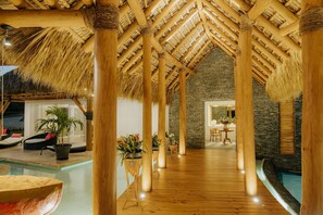 Terrace/patio - Unique luxury ocean-view villa w/ english speaking staff & private beach club (Punta Cana)