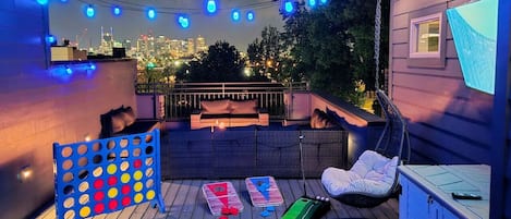 Overnattingsstedets uteområder