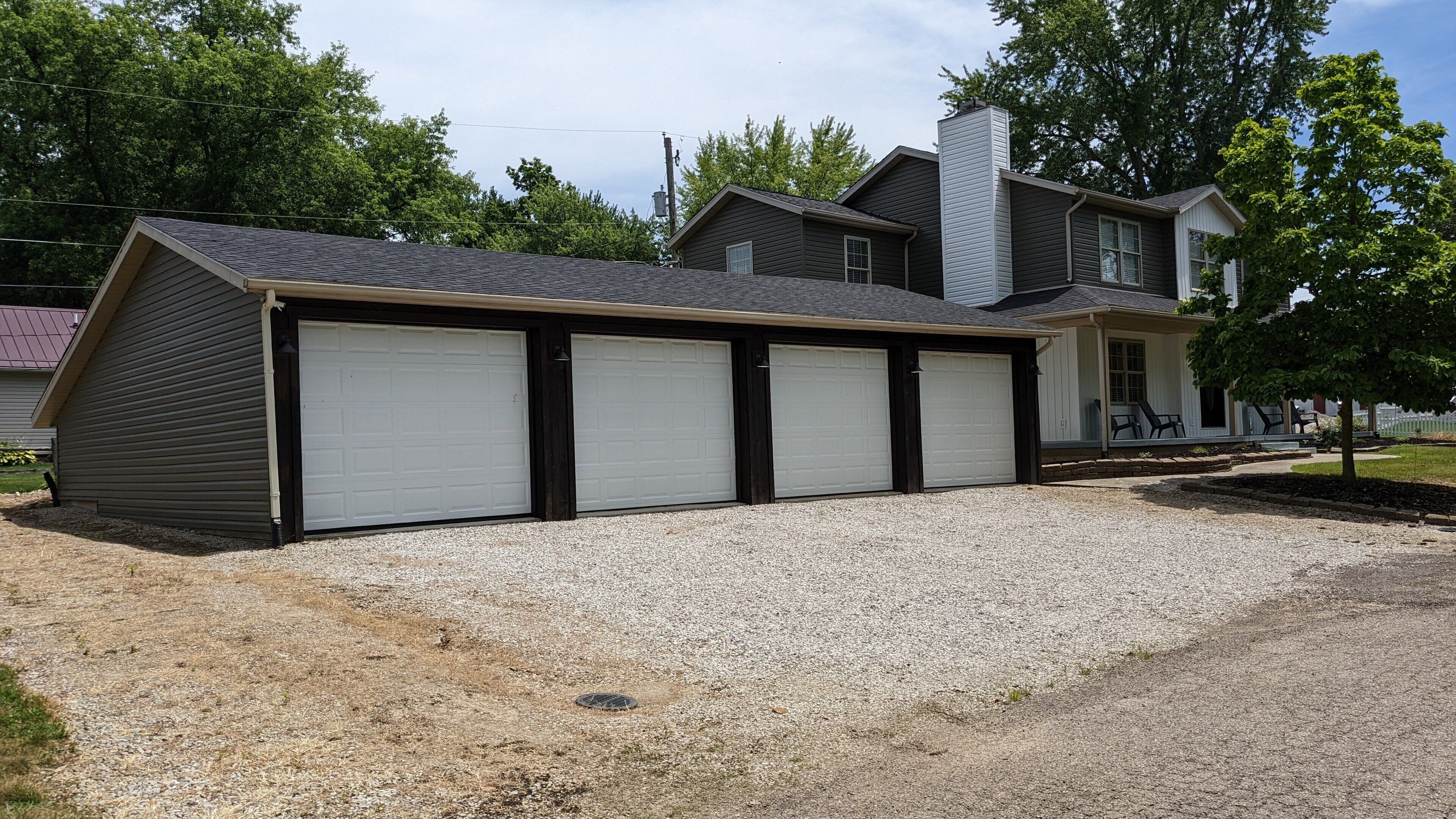 Front garage