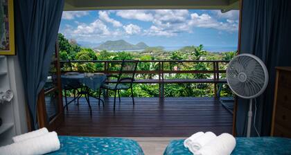 Modern studio with an incredible view!