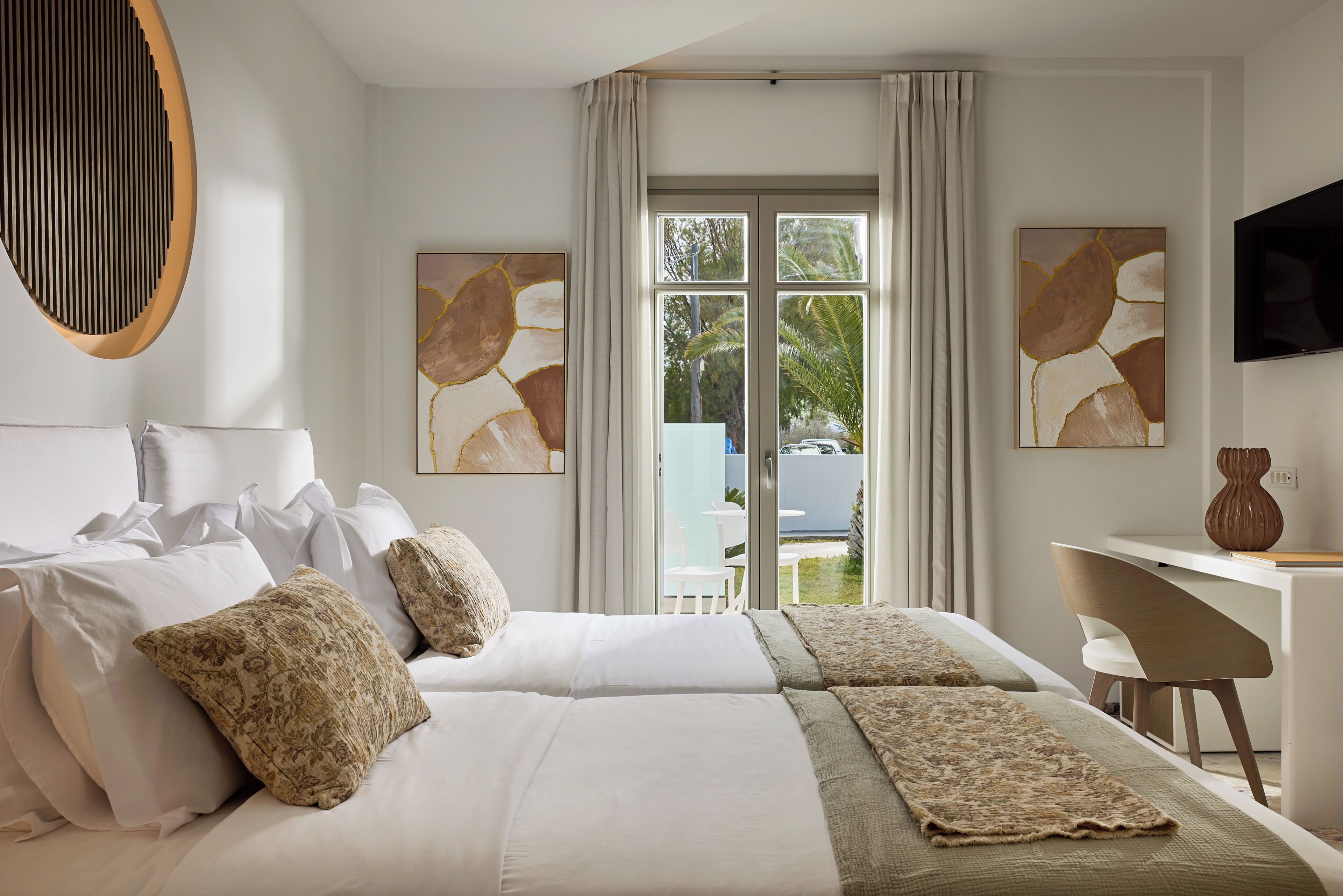 Double Room for Disabled | Premium bedding, in-room safe, desk, laptop workspace