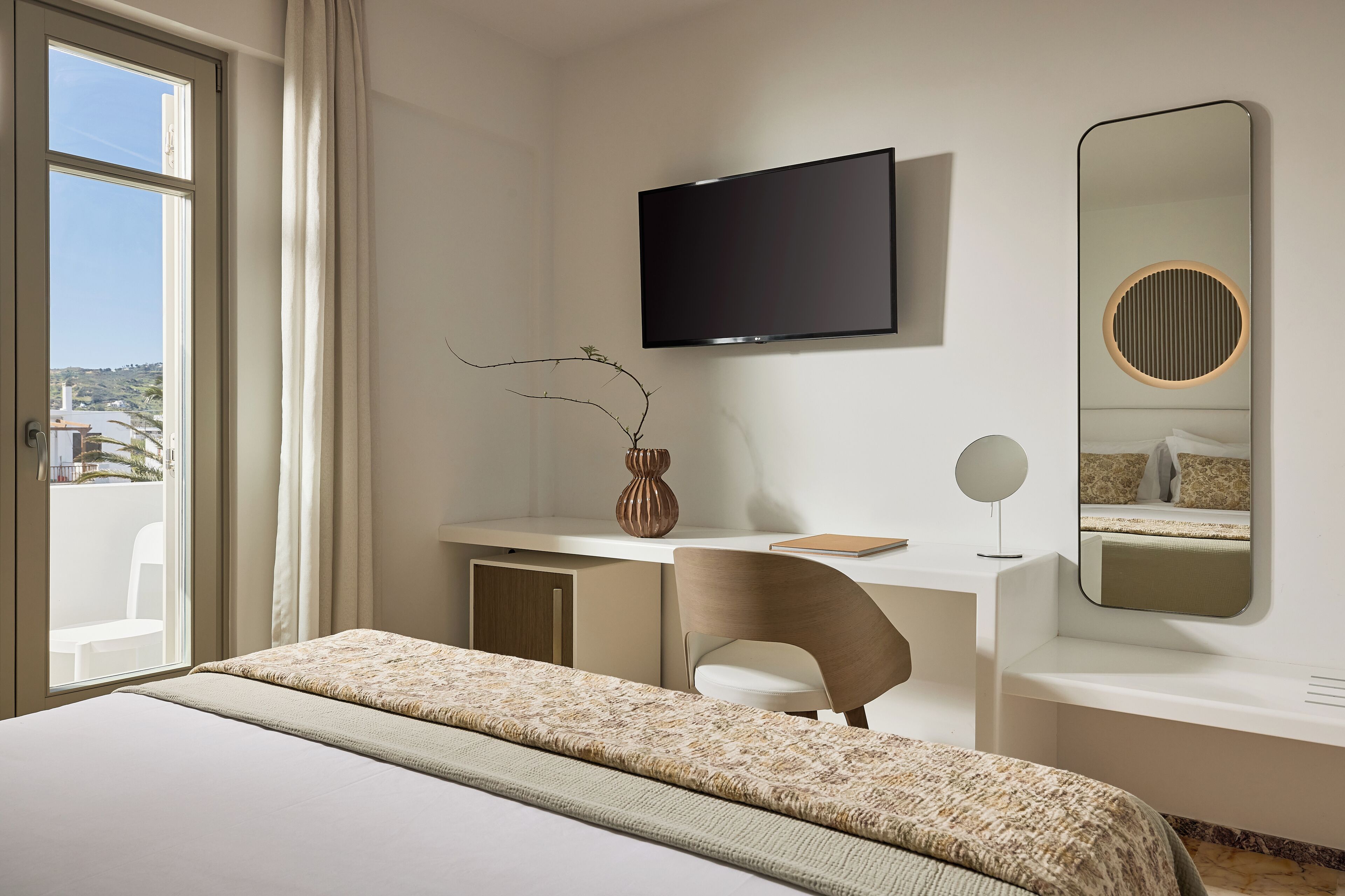 Double Room - First Floor | Premium bedding, in-room safe, desk, laptop workspace