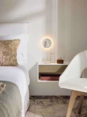 Double Room - Ground Floor | Premium bedding, in-room safe, desk, laptop workspace - Tzanis Resort (Skiros)