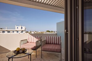 Comfort Double Room - First Floor | View from room - Tzanis Resort (Skiros)
