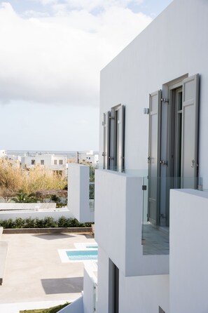 Premium tweepersoonskamer | Uitzicht vanaf balkon