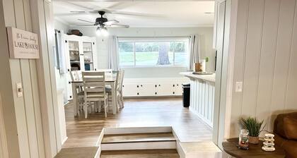Lake house on Lake Murray with private dock and boat ramp.