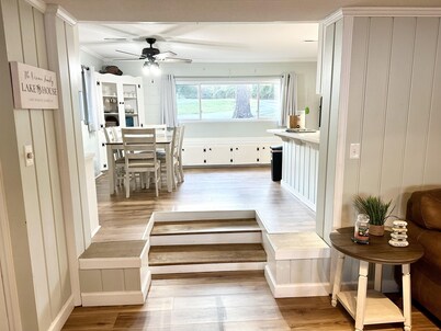 Lake house on Lake Murray with private dock and boat ramp.