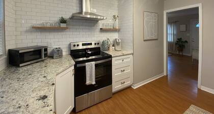 Modern, pet friendly apartment walking distance to downtown.