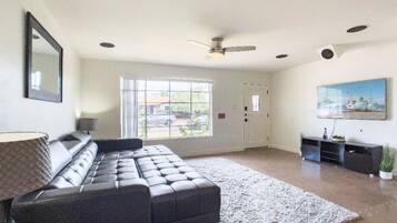 TV connectée, cheminée