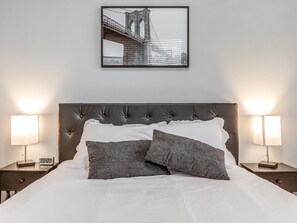 1 Schlafzimmer, Bügeleisen/Bügelbrett, kostenloses WLAN, Bettwäsche