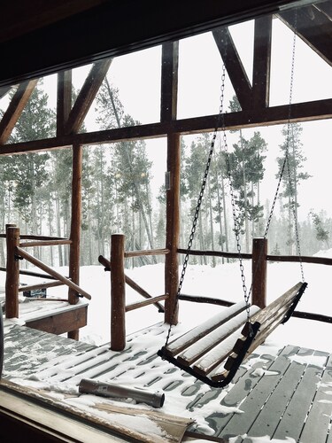 Mountain cabin with trail access and optional heated shop