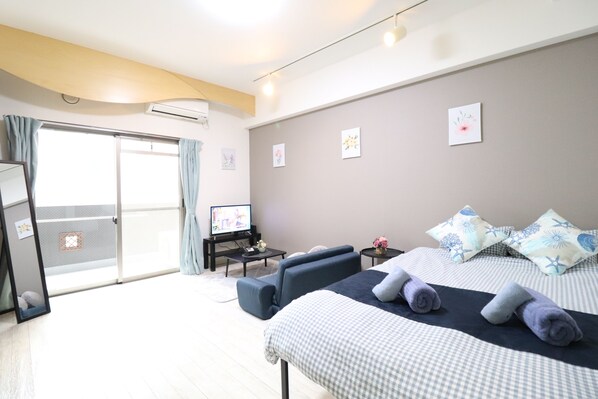 1 quarto, Wi-Fi de cortesia, roupa de cama