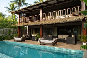 Outdoor pool - Domu Mia Villa Siargao Private 3 Bedroom Tropical Villa close to beach (General Luna)