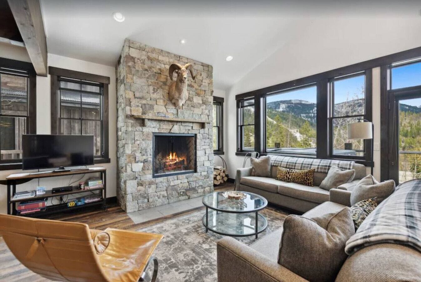 Älytelevisio, takka