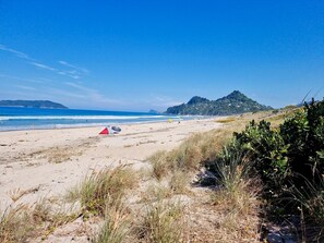 Beach nearby, beach towels