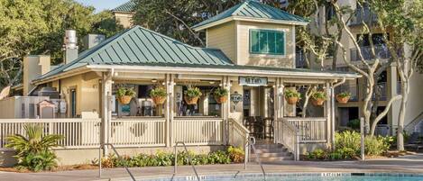 Indoor pool, a heated pool