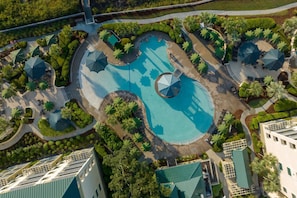 Indoor pool, a heated pool