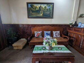 Sala de estar en el lobby