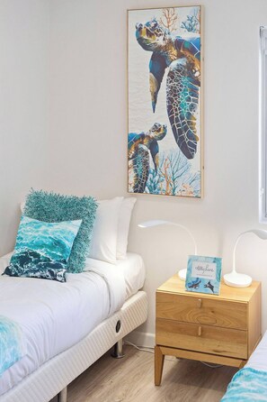 2 عدّة غرف نوم ومكواة/لوح كي وواي فاي مجانًا وملاءات أسرّة