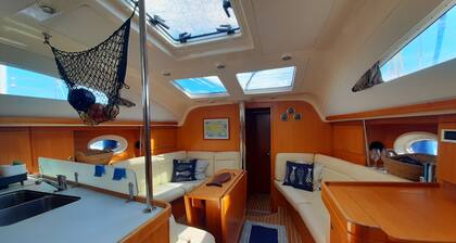 Sailing between the Sporades Islands