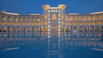 Front of property – evening/night