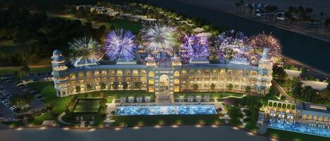 Fachada de la propiedad