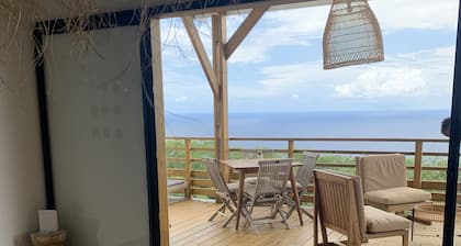 Chalet with breathtaking ocean views