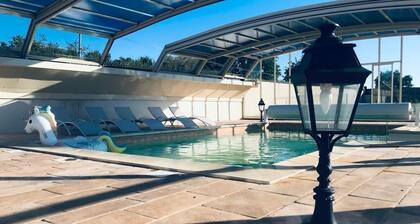 L'Antidote, estate with heated indoor pool 1h30 from Paris