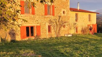 Overnatningsstedets facade