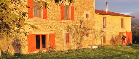 Fassade der Unterkunft