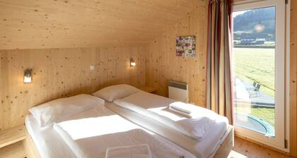 Ferienhaus #21a mit 4 Schlafzimmern & IR-Sauna/Feriendorf Murau