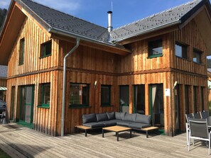 Outdoor dining - Premium Chalet # 20 with sauna & whirlpool (Murau)