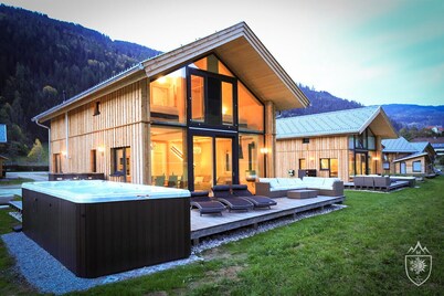 Chalet Swim Spa mit Sauna