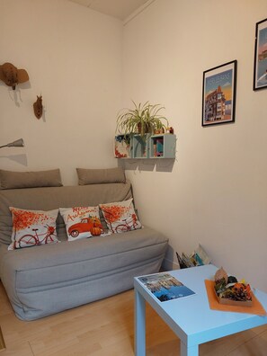 Télévision, livres, chaîne hi-fi