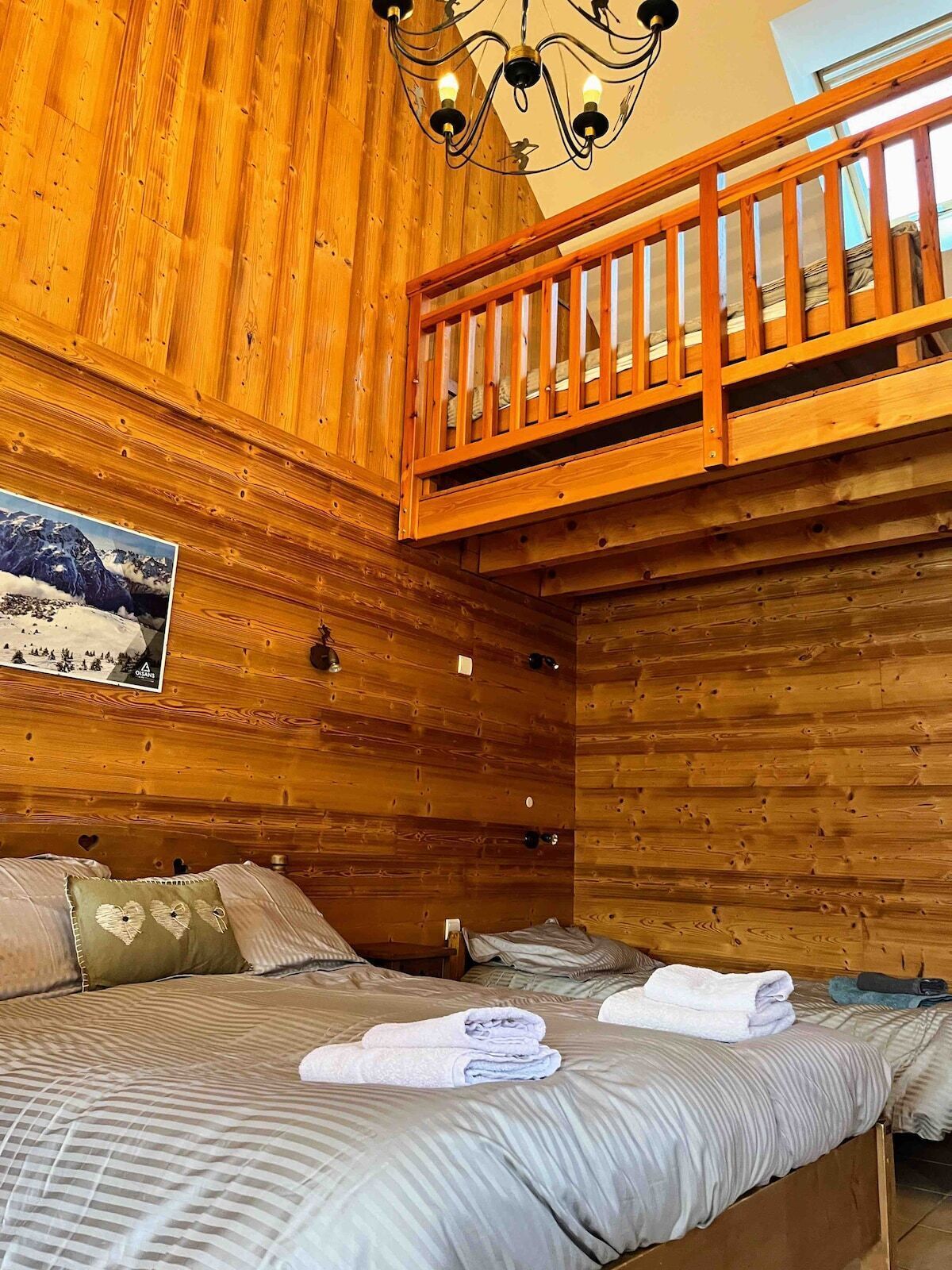 5 chambres, fer et planche à repasser, lit parapluie, Wi-Fi