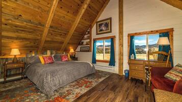 2 bedrooms, desk, iron/ironing board, travel cot