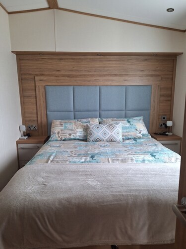 Family owned static caravan on Newperran Holiday Resort.