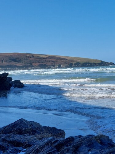 Family owned static caravan on Newperran Holiday Resort.
