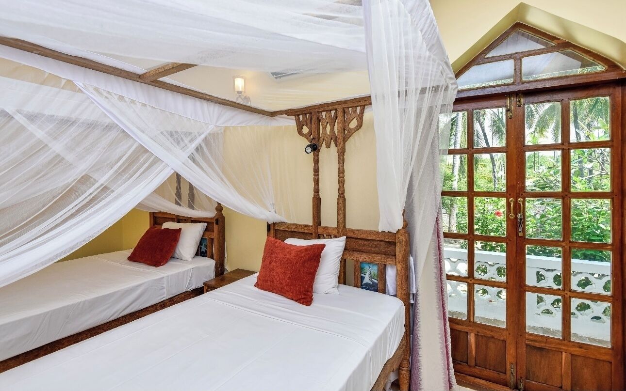 4 sovrum, värdeförvaringsskåp på rummet och strykjärn/strykbräda