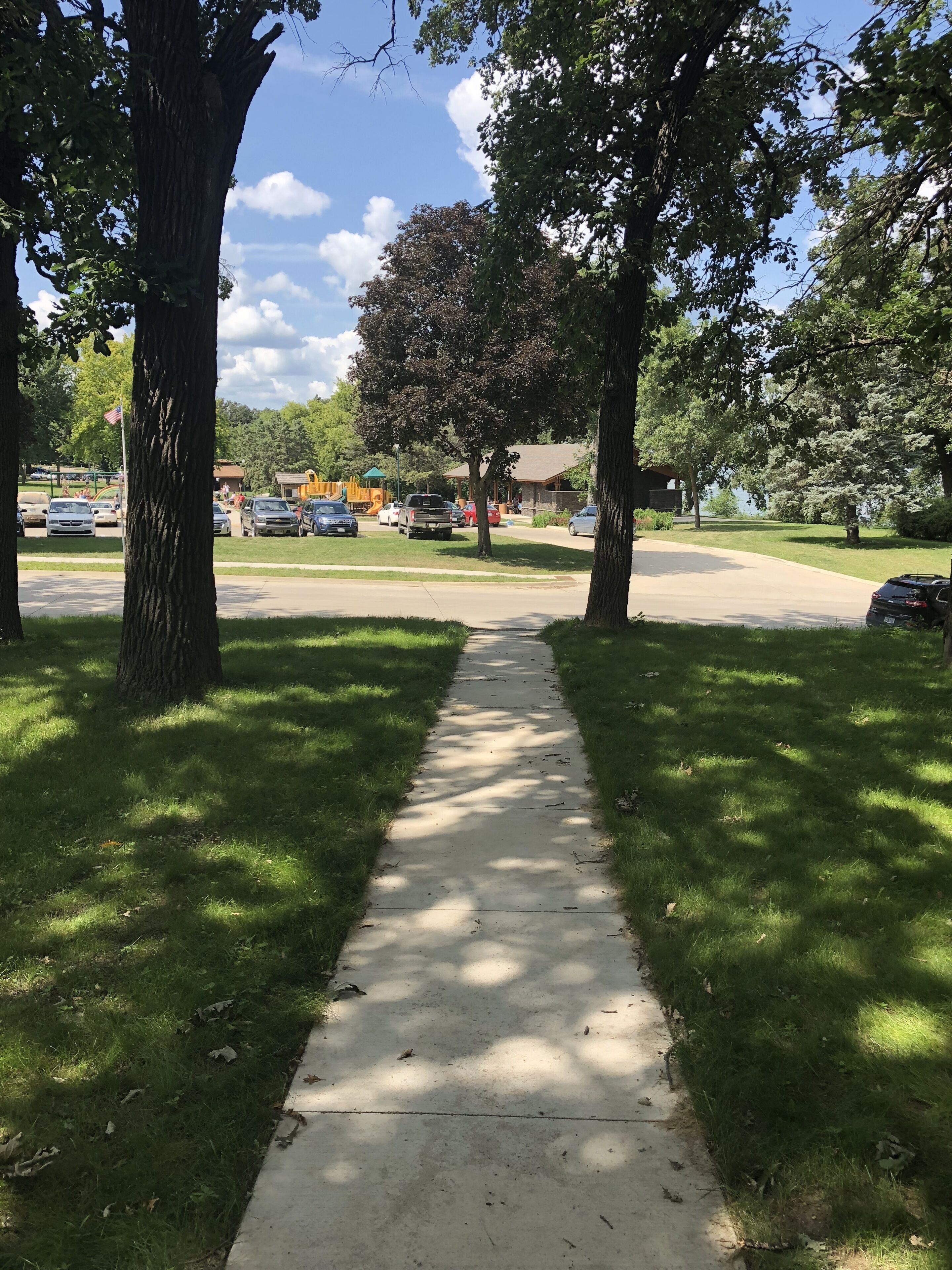 Enceinte de l’hébergement