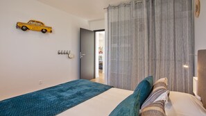 3 bedrooms, iron/ironing board, travel cot, WiFi
