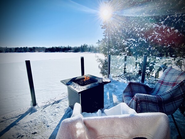 Enceinte de l’hébergement