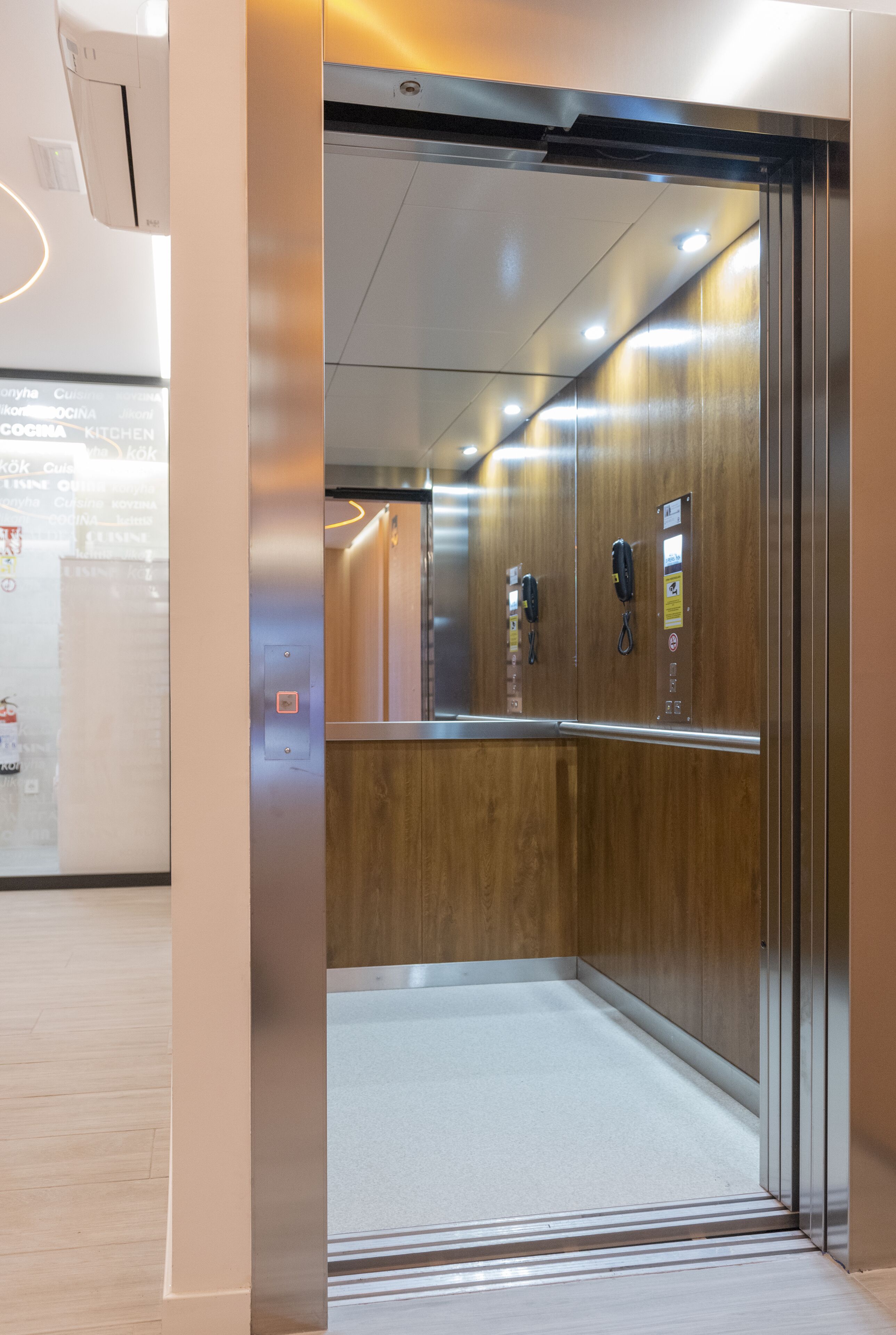 Voorkant van accommodatie