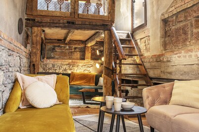 ※Historisches Stellwerk|Boxspring bed|90sqm|Central※